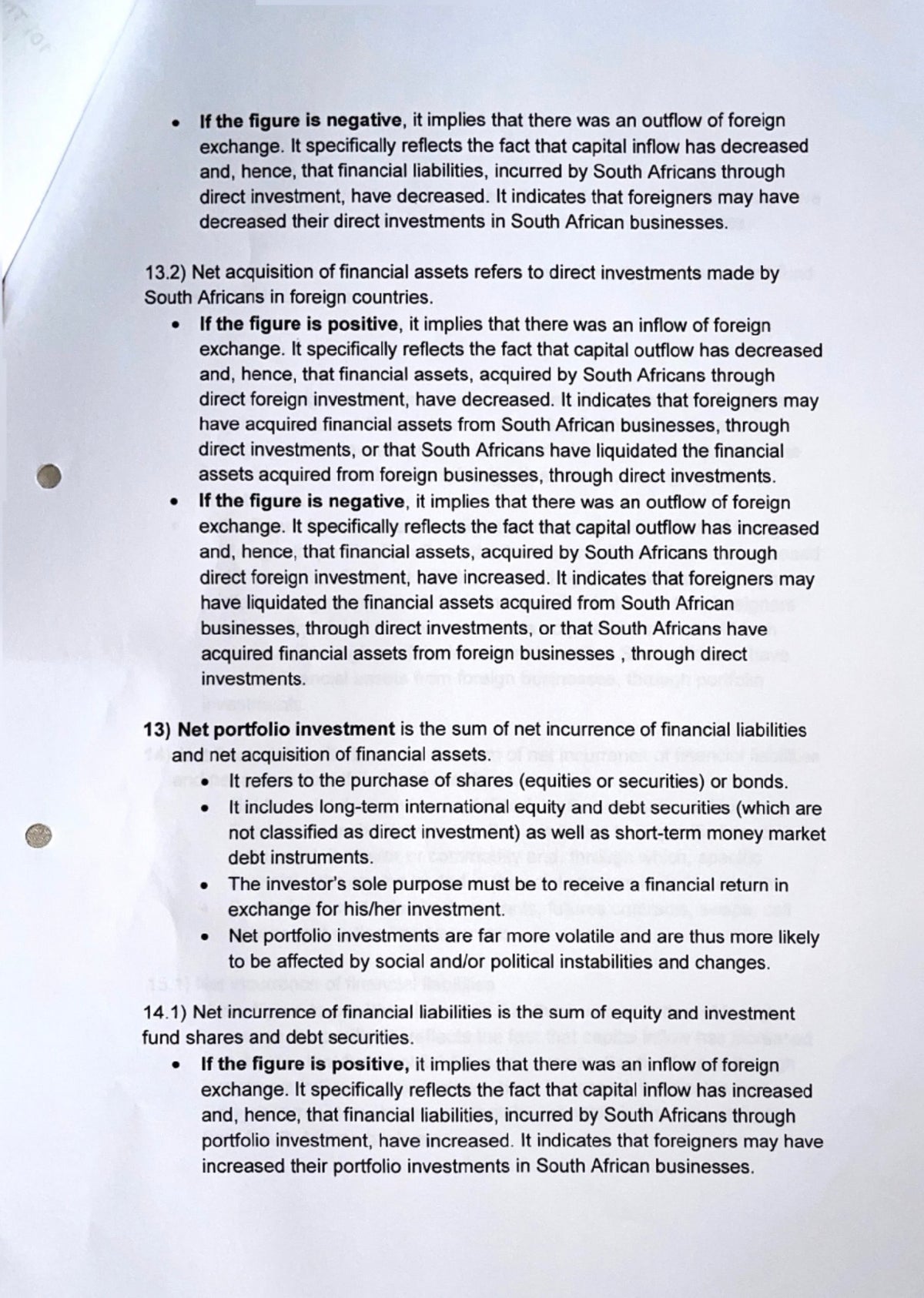 EKN320 NOTES - INTERNATIONAL TRANSACTIONS